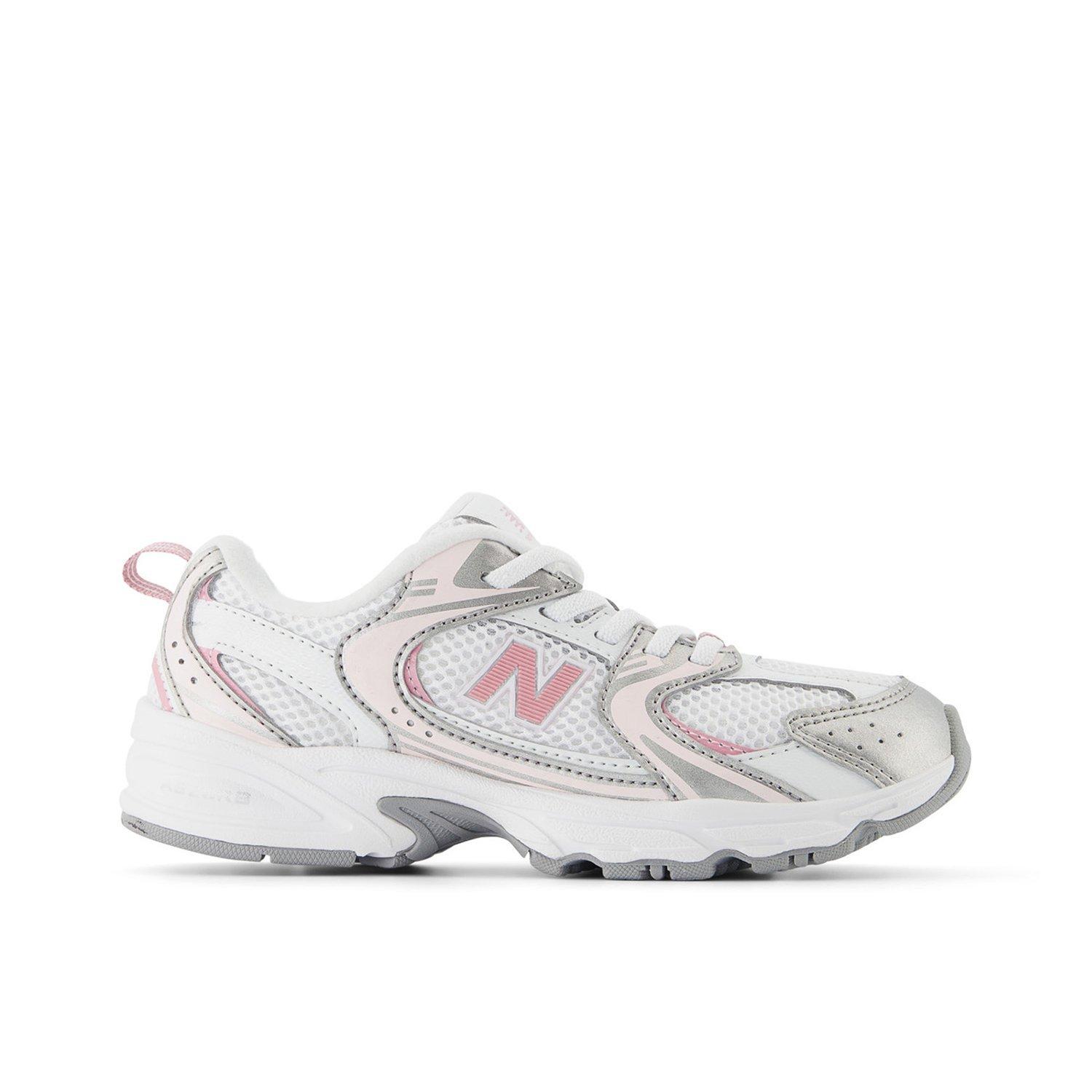 New Balance 530 "White/Pink" Grade School Girls' Shoe